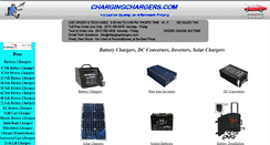 Desktop Screenshot of chargingchargers.com